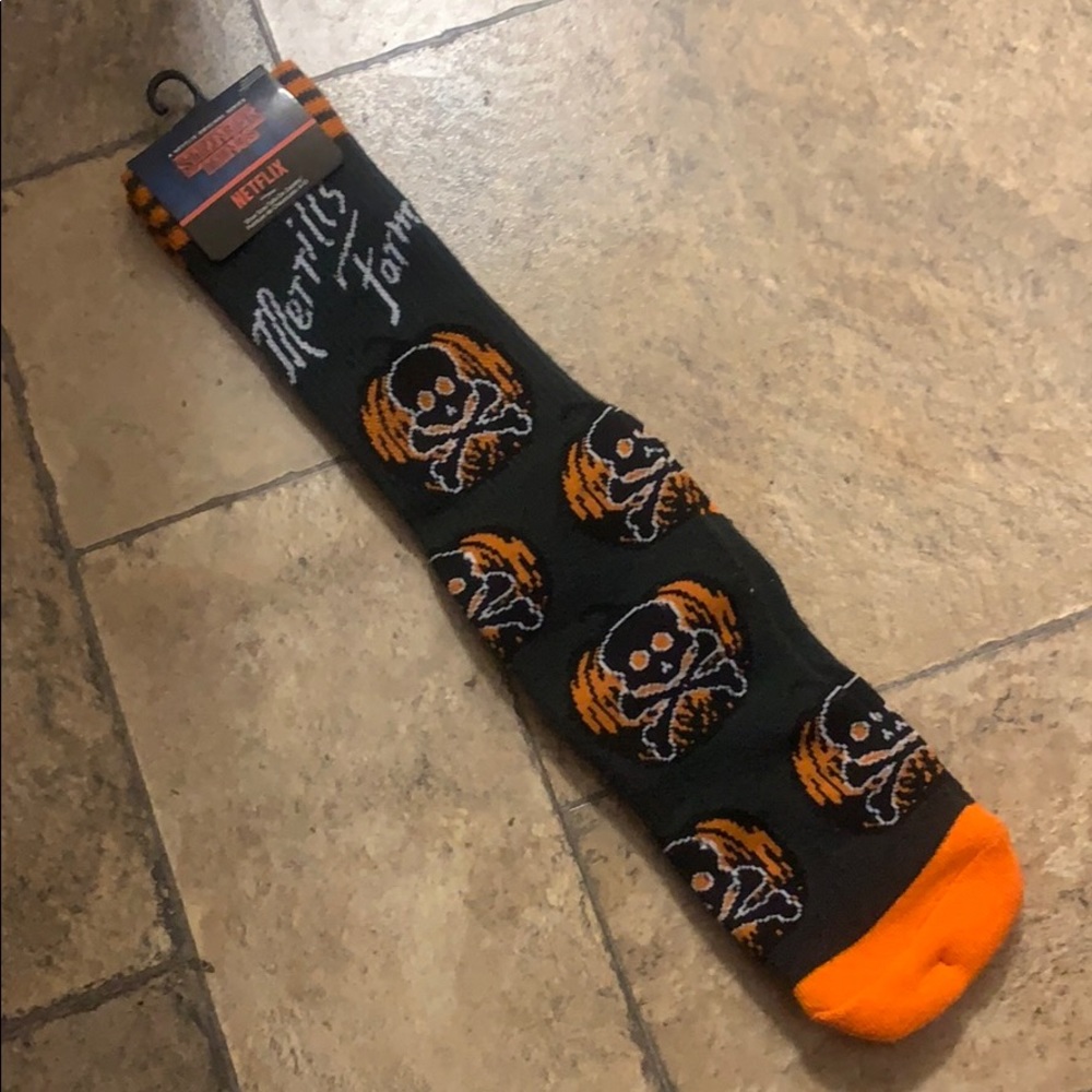 Stranger things crew socks
